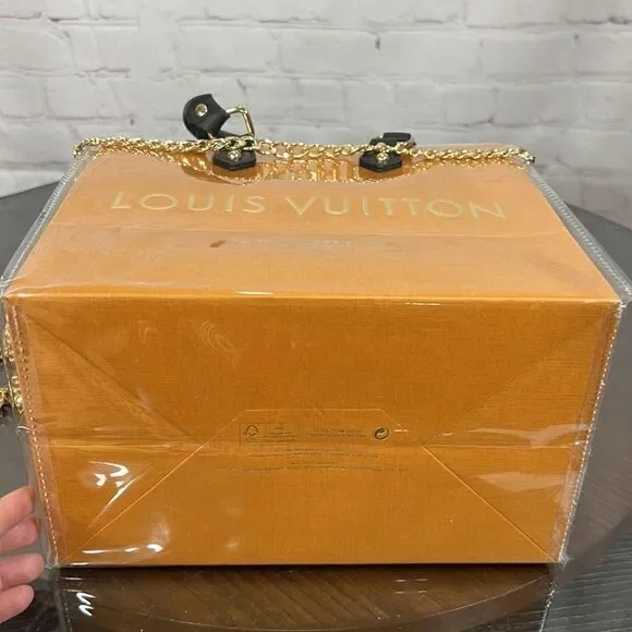 LOUIS VUITTON gift bag holiday 2020 edition wrapped in PVC to a useful crossbody - Picture 9 of 9